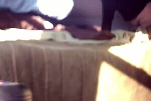 trim babe rides dildo hard to hidden orgasm finish