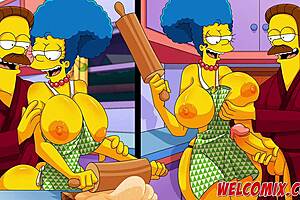 Wow, the best tits and butts in adult cartoons simptoons simpsons hentai!