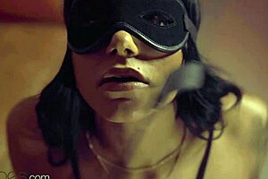 Dane Jones is teasing and spanking Adelle Sabelle before a rough fuck in lingerie 😈