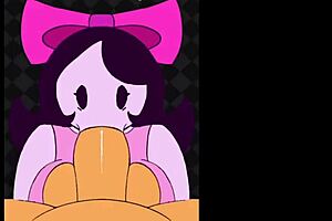 the fnf girl gets a wild blowjob and big cock pounding in her tight pussy