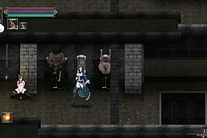 Bold scenes in ranch area from anime series