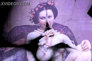 Vintage Illustration Depicts Antique Erotic Scenes From Retro Era