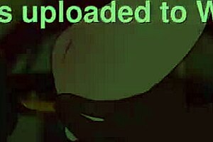 Megumin gets blessed by a black man in hentai