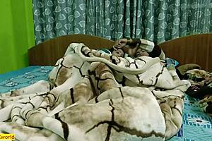 Village Bhabhi Fucking With Two Devar In Threesome.