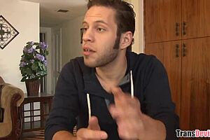 Teaching A Tranny Prostitute Anal And Blowjob Skills