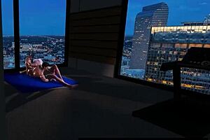 Wow! Futa3DX - Kerl hart gefickt von großer Schwanz-Futa in wilder Action!