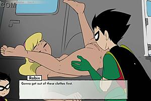 In 18titans part 18, kitten explores the game