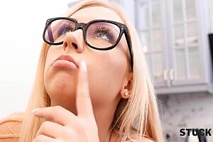 Hey, can you help this stuck Czech blonde? Sex might just be the deal!