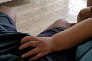 professor, take my cock in your ass and moan for me, the student says as she gets fucked hard