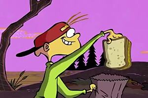 Kevin fucks Nazz in that cartoon scene