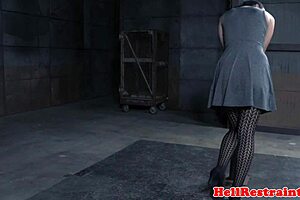 Bound Submissive Whipped By Maledom