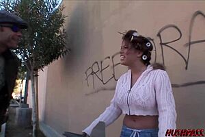 British Wife Jordan Fucks Hard Monster Cock Bent Over