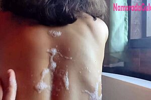 latina babe spreads in hotel, begs for cum in pussy