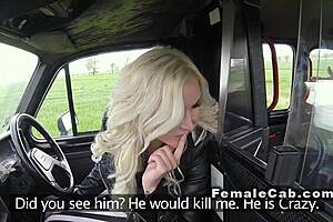 Muscular man has sex with a taxi driver in a rather kinky scene