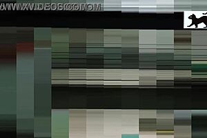 Neighbor is in action, moving around her house, unaware of being watched