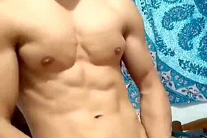 In this gay scene a big cock cums on my face during the reveal.