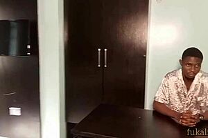 Horny Married Choir Mistress Seduces PastorJerry in Office Affair!