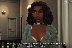 Babysitter seduces lonely dad with rough blowjob and cowgirl riding in hentai