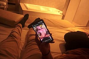 watching porn on tiktok with stepsister, we filmed before parents caught us.