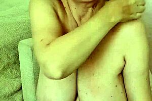 i can't resist, seducin my step grandson for a wild blowjob and tittyfuck session