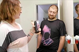 I had deep throat and hard sex with my best friend in the bathroom and I cum inside her vagina