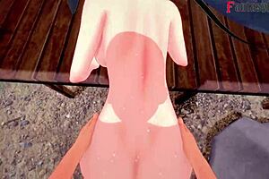 i imagine clorinde getting fucked in genshin impact hentai fantasy