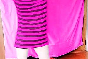 Big Ass Gay Crossdresser Dances Seductively As Sissy Kitty