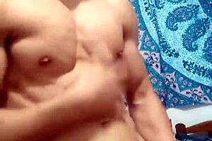 In this gay scene a big cock cums on my face during the reveal.