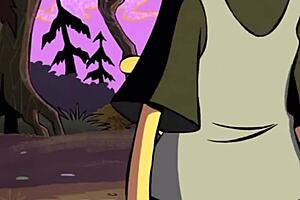 Kevin fucks Nazz in that cartoon scene