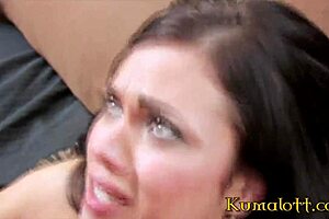 Random petite 18+ girl shows off her flexibility