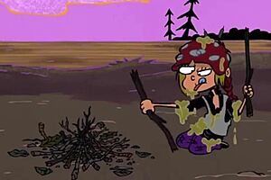 Kevin fucks Nazz in that cartoon scene