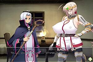 Horny Heroine Ingrid Plays With Her Huge Tits In Episode 2