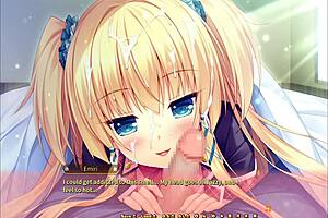 Ditzy Demons Seduce with Blowjobs in Hentai Game