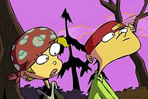 Kevin fucks Nazz in that cartoon scene