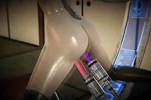 Jessie rasberry endures intense sex machine pounding in final fantasy 7 remake