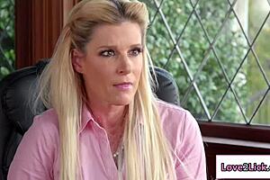 hot 25yo licks lesbian principal's pussy?