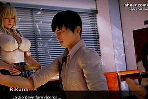 waifu academy virgin 18yo asian teen deflowered in the public train my sexiest gameplay moments part 11