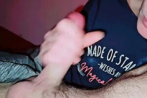 Teasing Suck on Amateur Cock for Swallow