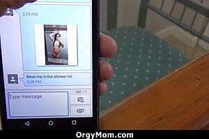 Stepmom Can't Forget Her Stepson's Monster Cock In Orgy!