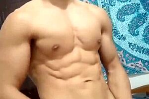 In this gay scene a big cock cums on my face during the reveal.