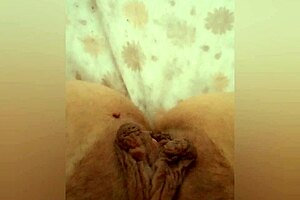 Hot scene with a mature woman Greta in a bodysuit, fetish content includes farting