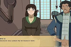 four elements trainer book 4 love part 63 -zhu li gets some