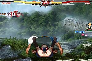 Brian faces off against Ryougi Shiki in a thrilling anime duel