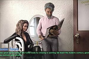 Watch this wife and stepmother in 3D homemade fun?