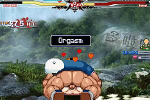 Brian faces off against Ryougi Shiki in a thrilling anime duel