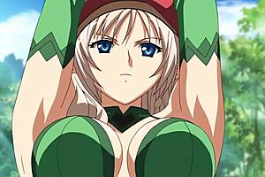 Queens Blade Rebellion OVA 01 Nipples Exposed