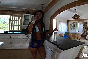 amaya takayo gets filmed by sandro lima behind cameras