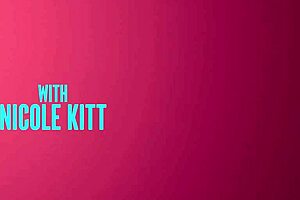 I got up close with Ryan Driller and Nicole Kitt's big ass