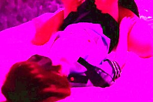 amateur couple in police uniform kissing and more