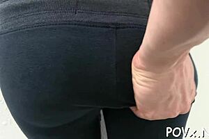 Teen Sucks and Fucks Roughly with Sloppy Blowjob!